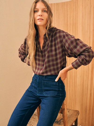 Faherty Stretch Terry Patch Pocket Pants Wash In Clermont