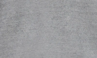 Shop John Varvatos Linen Crewneck Sweater In Silver Grey
