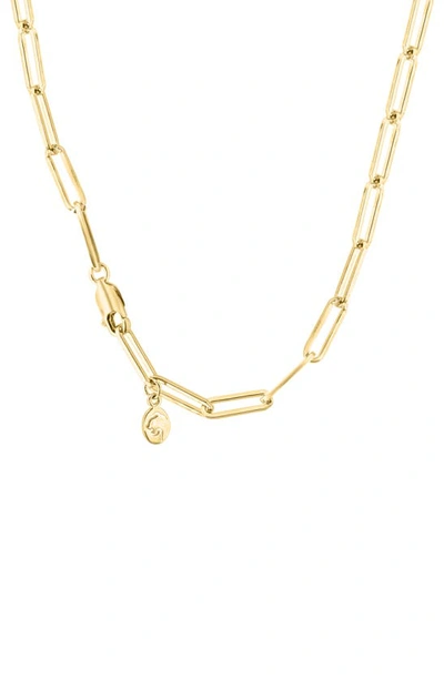 Shop Effy 14k Gold Plated Sterling Silver Pavé Diamond Bar Pendant Necklace