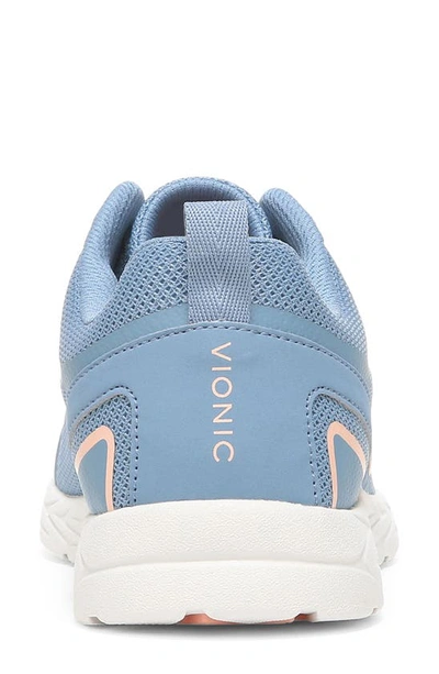 Shop Vionic Miles Ii Sneaker In Blue Shadow