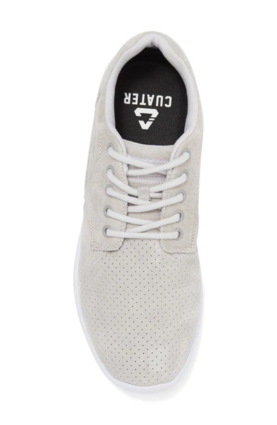Shop Travismathew The Daily Leather Lace-up Sneaker In Micro Chip