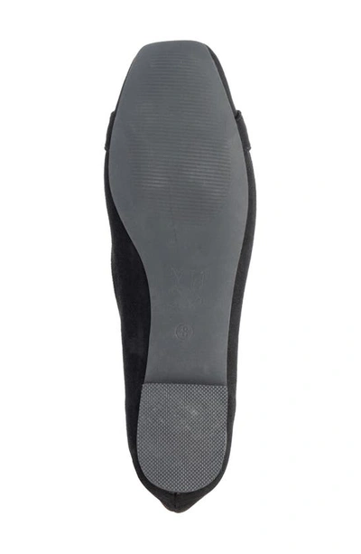 New York And Company Women's Niara- Flats With Gold Hardware Accent In Black