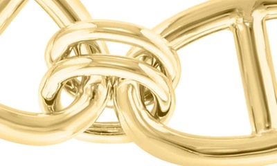 Shop Effy Paperclip Chain Bracelet In Gold