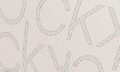 Calvin Klein Gules Logo Monogram Sneaker In Black 002