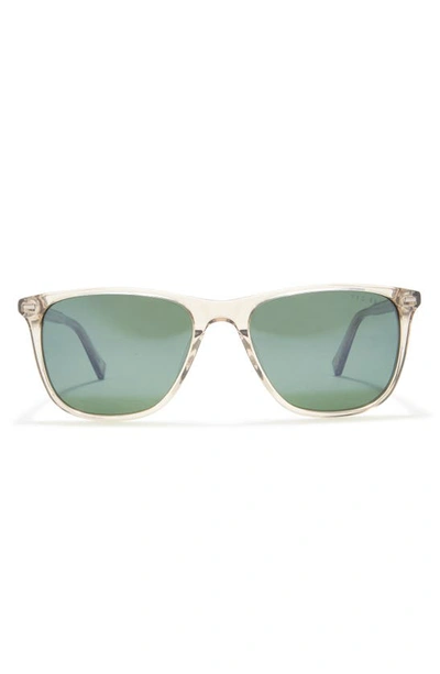 Shop Ted Baker 54mm Rectangle Sunglasses In Taupe