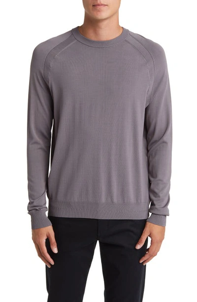 Shop Ted Baker Maywo Saddle Shoulder Sweater In Grey