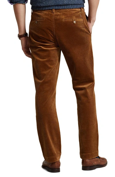 Polo Ralph Lauren Men's Stretch Straight Fit Corduroy Pants In Golden Brown