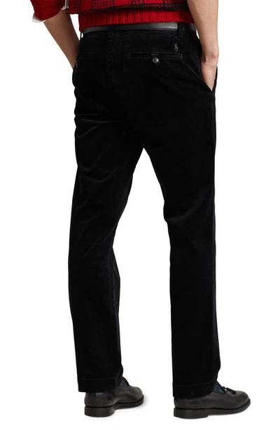 Shop Polo Ralph Lauren Bedford Stretch Corduroy Pants In Polo Black