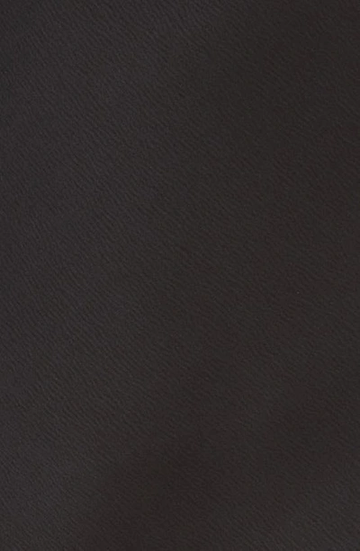 Wayf The Lea Cowl Neck Satin Gown In Black