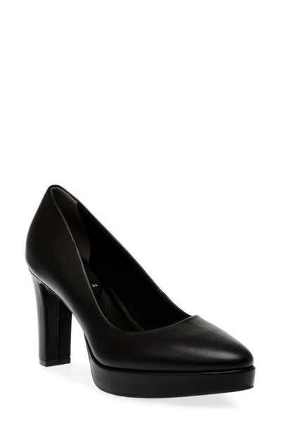 Shop Anne Klein Jael Platform Pump In Black Ms