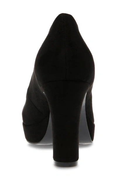 Anne Klein Jael Platform Pump In Black Smooth