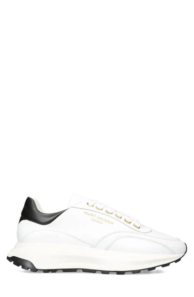 Kurt Geiger Gaspar Sneaker In Open White