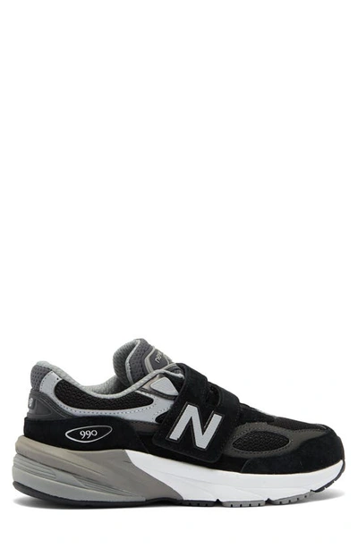 Shop New Balance Kids' 990v6 Running Shoe In Black