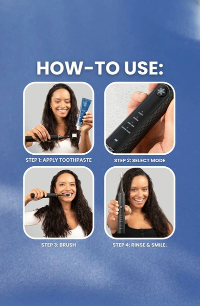 Snow Advanced Whitening Led Toothbrush In Black