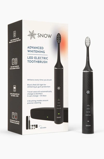 Snow Advanced Whitening Led Toothbrush In Black