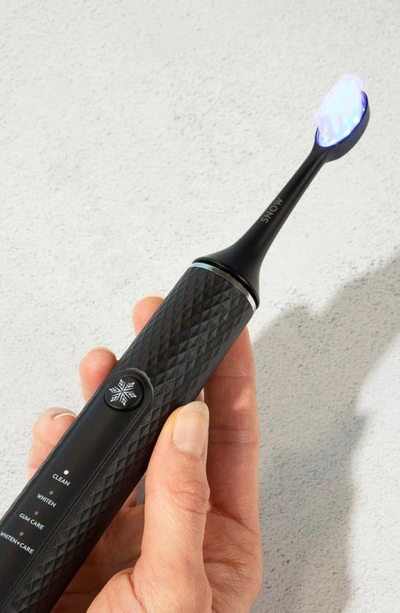 Shop Snow Advanced Teeth Whitening Led Toothbrush In Black