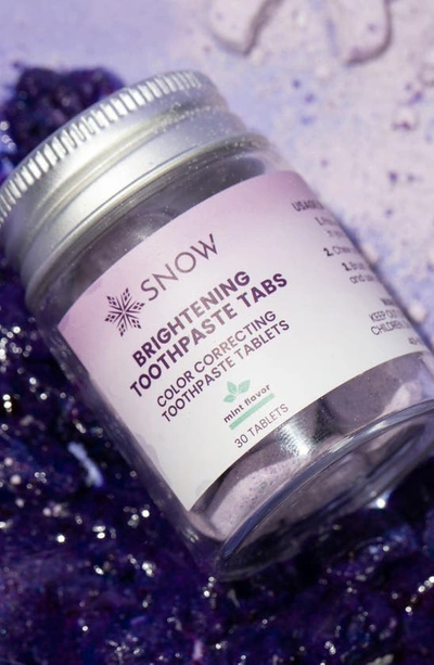 Snow Instantly Bright Toothpaste Tabs In Purple