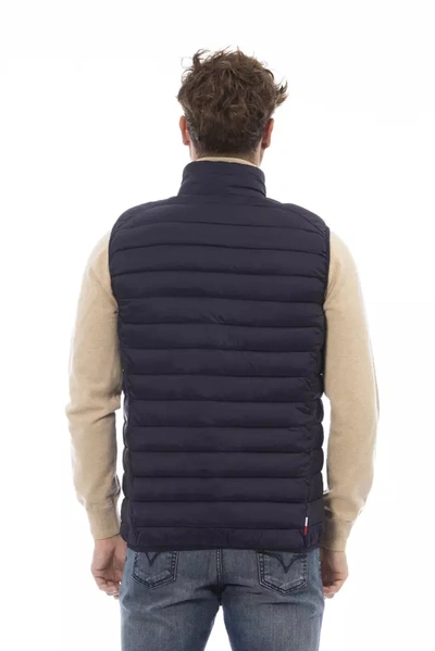 Shop Invicta Elegant Quilted Men's Light Padded Men's Vest In Blue