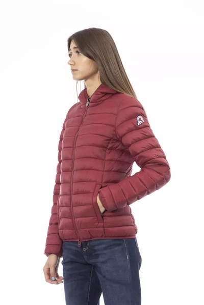 Shop Invicta Chic Quilted Hooded Women's Women's Jacket In Red