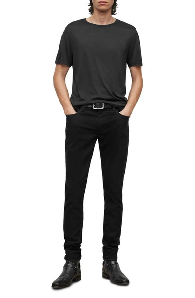 Shop John Varvatos Charles Regular Fit Silk Shirt In Black