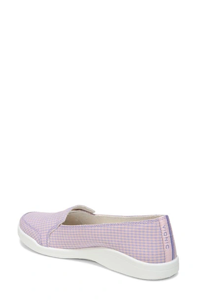 Shop Vionic Manzanita Slip-on Shoe In Dusty Lavender
