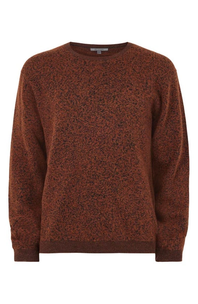 Shop John Varvatos Forsyth Wool & Alpaca Blend Sweater In Copper