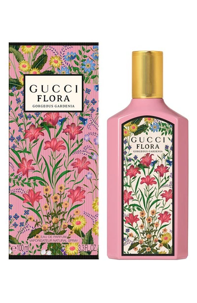 Gucci Flora Gorgeous Gardenia Eau De Parfum Travel Spray 0.33 oz / 10 ml Eau De Parfum Spray
