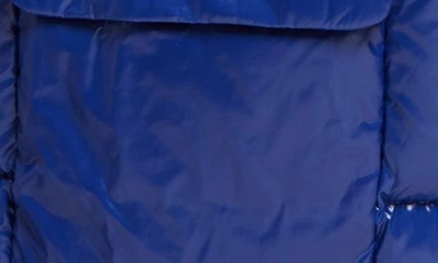 Mackage Kennie Down Hooded Puffer Coat In Klein Blue
