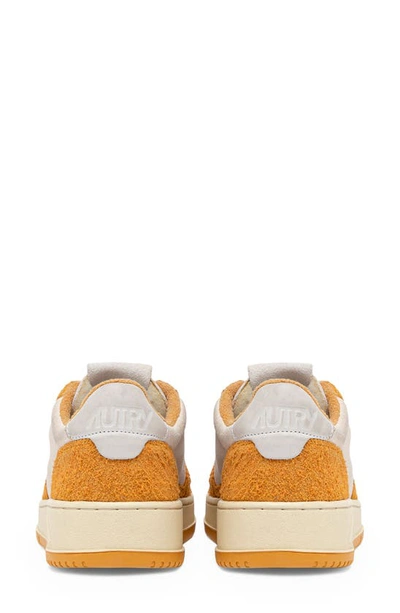 Shop Autry Medalist Low Sneaker In Orange