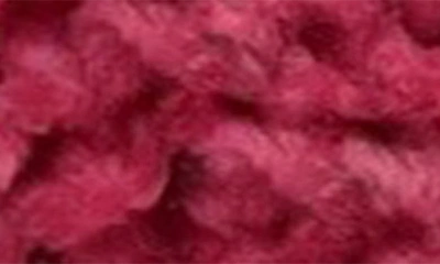 Shop Pine + Poppy Hi Intarsia Pompom Hat In Rich Pink