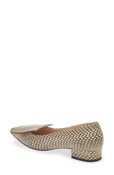 Bells & Becks Allegra Pointed Toe Flat In Tan