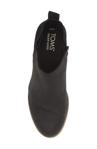 Shop Toms Clare Wedge Bootie In Black