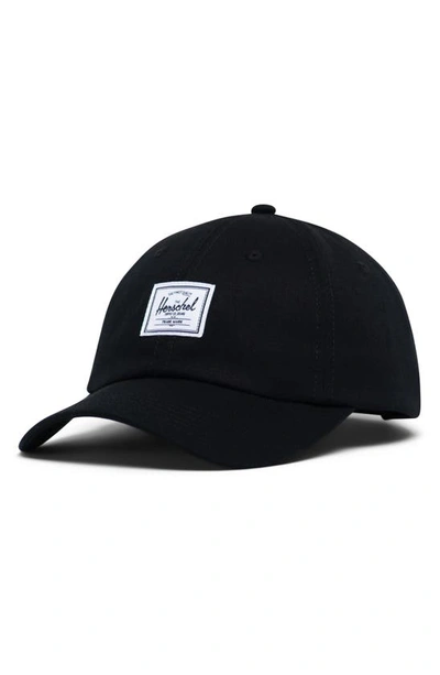 Shop Herschel Supply Co Sylas Classic Baseball Cap In Black Denim