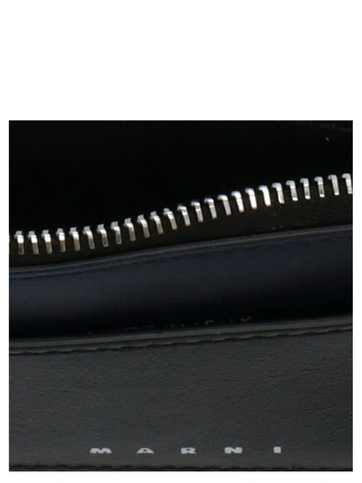 Shop Marni Logo Leather Wallet Wallets, Card Holders Multicolor