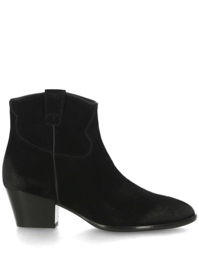 Shop Ash Boots In Baby Soft Black