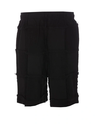 Shop Marcelo Burlon County Of Milan Marcelo Burlon Shorts In Black