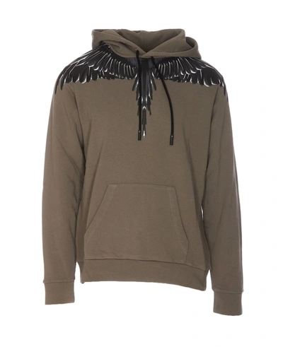 Shop Marcelo Burlon County Of Milan Marcelo Burlon Sweaters In Green