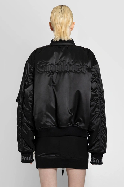 Shop Jean Paul Gaultier Woman Black Jackets