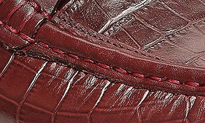 Donald Pliner Dannie Bit Loafer In Oxblood Rd