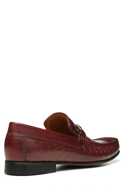 Donald Pliner Dannie Bit Loafer In Oxblood Rd