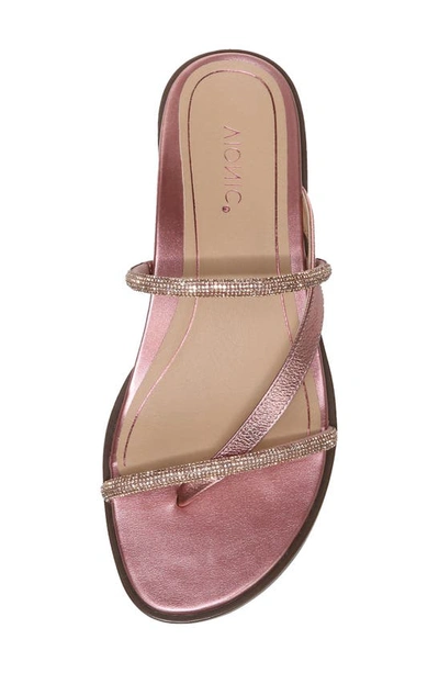 Shop Vionic Prism Sandal In Rose Gold
