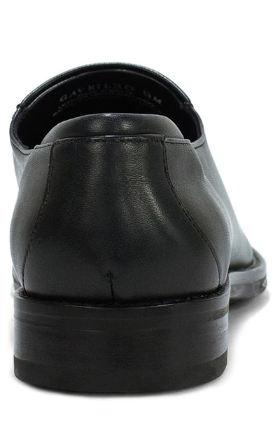Shop Donald Pliner Gavril Cap Toe Loafer In Black