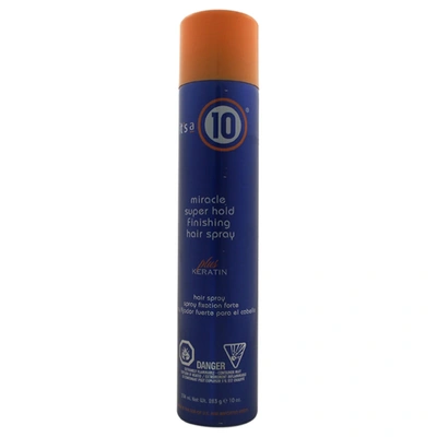 Shop It's A 10 Miracle Super Hold Finishing Hairspray Plus Keratin By Its A 10 For Unisex - 10 oz Hairspray