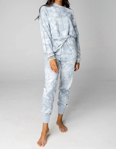 BUDDYLOVE LOUNGE TOP IN GREY CLOUDS 