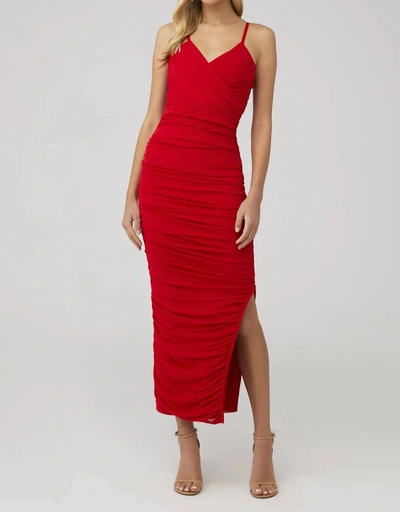 Shop Elliatt Pippa Dress In Red