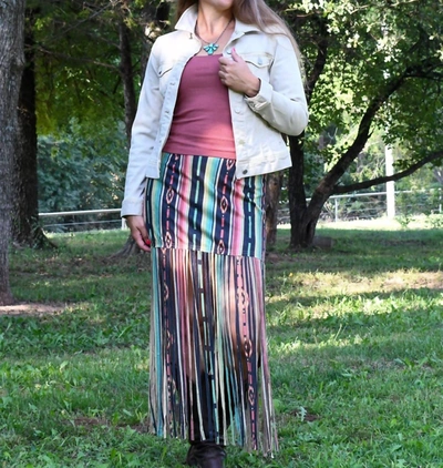 Shop Scully Rio Rancho Skirt In Multi