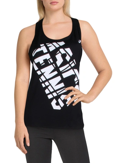 Shop Asics Womens Graphic Practice Tank Top In Multi