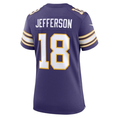 Shop Nike Justin Jefferson Purple Minnesota Vikings Player Jersey