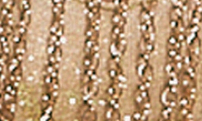 Roma Confidential Fringe Body Chain In Gold