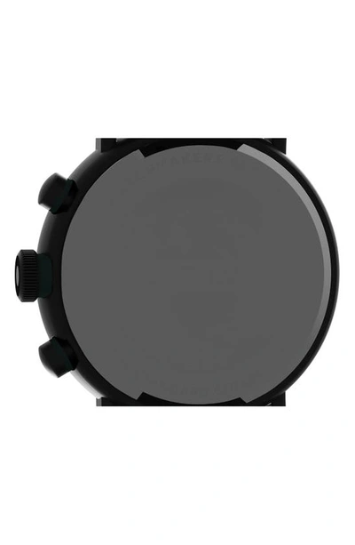 Timex ® Standard Chronograph Resin Strap Watch, 43mm In Black